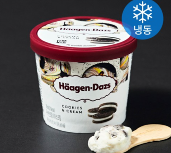 Haagen-Dazs Cookies & Cream (Frozen), 100ml, 1pc