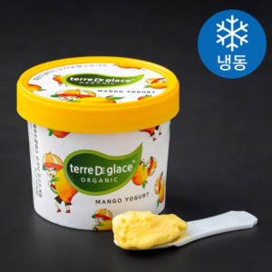 Terre de Glace Organic Mango Yogurt Ice Milk (Frozen), 90ml, 1pc