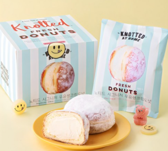 Noted Signature Milk Cream Donuts 3 Pieces, 300g, 1 Box