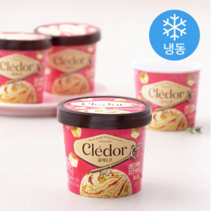 ” BINGGRAE CLEDOR RED CARPET CHEESE CAKE MINI CUP (FROZEN), 110ml, 4ea “