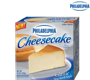 Philadelphia Cheesecake 794g (28oz 10 slices plain), 794g, 1 piece