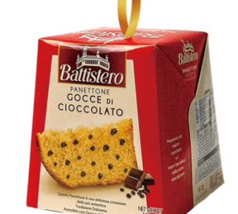 Ilveccio Battistero Chocolate Chip Panettone 500g