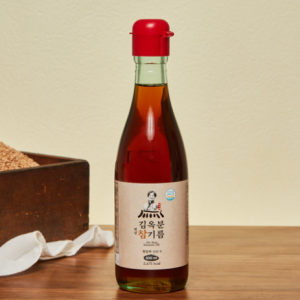 Kim Ok-bun Old Sesame Oil Whole Sesame 100% Low Temperature Pressed, 300ml, 1ea