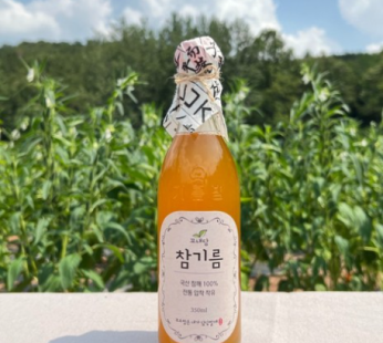 Kkonedamnongbu low-temperature pressed domestic sesame oil, 350ml, 1 piece