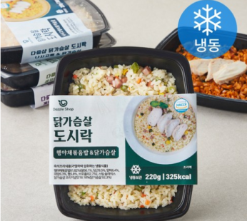 Dazzle Shop Chicken Breast Lunch Box 220g x 5 Types B Set (Frozen), 1 Set