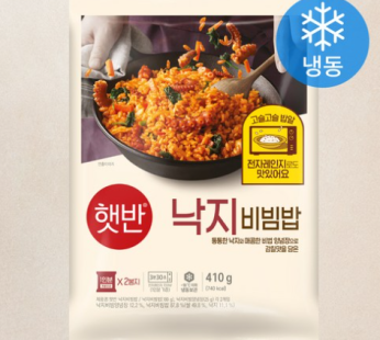 Sun-dried octopus bibimbap for 2 (frozen), 410g, 1 pack