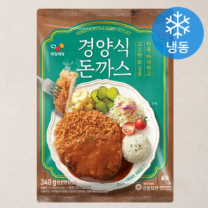 CJ CheilJedang Western-style Pork Cutlet (Frozen), 340g, 1 piece