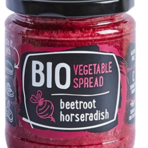 Rudolph Organic Vegetable Spread Jam Beetroot Horseradish, 235g, 1 pc