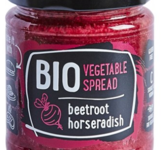 Rudolph Organic Vegetable Spread Jam Beetroot Horseradish, 235g, 1 pc