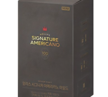 Hollys Signature Americano Mild Mini 0.9g 100T, 900mg, 100ea, 1ea