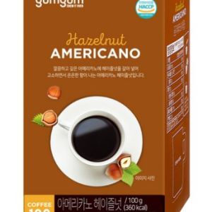 Gomgom Americano Hazelnut, 100 pieces, 1g, 1 piece