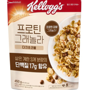 Kellogg’s Protein Granola Cereal Dark Chocolate Balls, 450g, 1 Piece