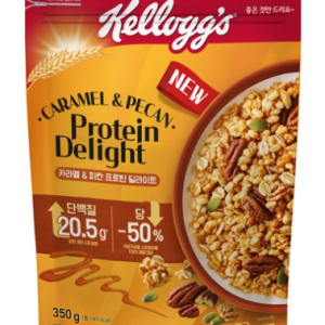 Kellogg’s Caramel & Pecan Protein Delight Cereal, 350g, 1 Pack