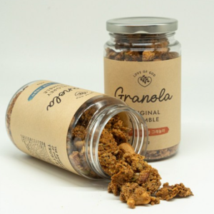 Love of God Original Crumble Homemade Granola 200g (Bottle)