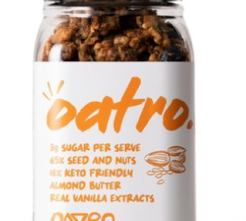 Oatmeal Almond Butter Granola Cereal 220g