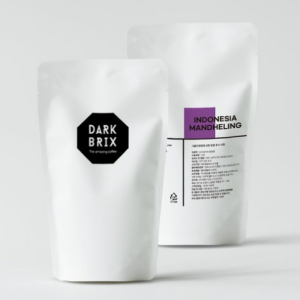 Dark Brix Indonesia Mandheling Whole Coffee Beans, 1kg, Dutch, 1pc