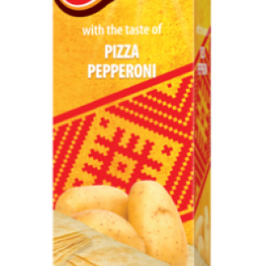 Potato Mega Chips Pepperoni Pizza Flavor 100g (7+1)ea, 100g, 8ea