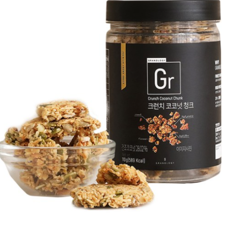 Granology Crunch Coconut Chunks, 110g, 1pc