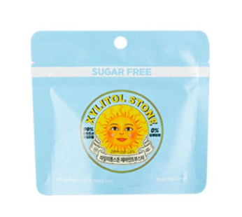 Xylitol Stone Mini Zipper Bag 30g Peppermint Booster