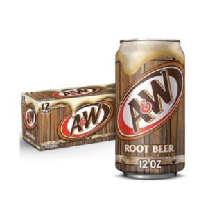 A&W Root Beer 355ml 12 cans Root Beer 12 fl oz cans count