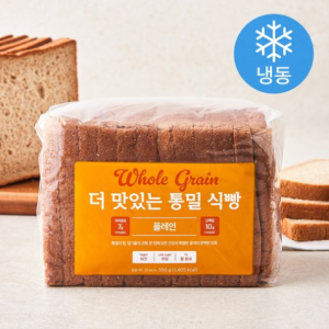 More Delicious Whole Wheat Bread Plain (Frozen), 550g, 1 pc