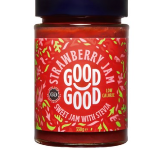 Good good low calorie stevia strawberry jam