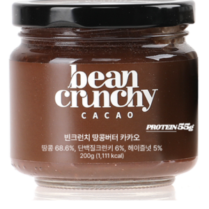 Bean Crunch Peanut Butter Cacao Crunch Jam, 200g, 1 piece