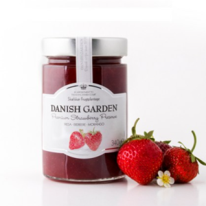 Danish Garden Premium Strawberry Jam, 340g, 1pc