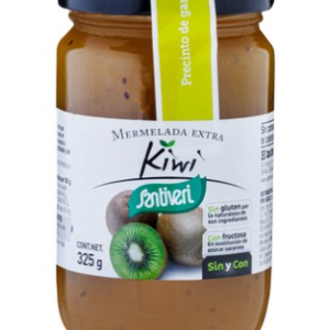 Sugar-free fructose jam SANTIVERI Kiwi marmalade Kiwi jam Kiwi 60%, 325g, 1 piece