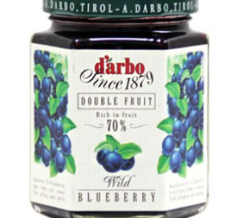 “Dabo Dabo Blueberry Jam, 200g, 1 piece “