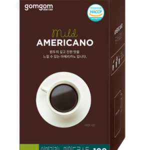 Gomgom Americano Mild Roast, 1g, 100 pieces, 1 piece