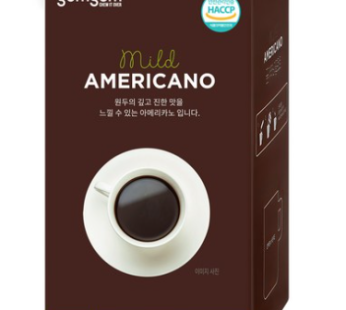 Gomgom Americano Mild Roast, 1g, 100 pieces, 1 piece