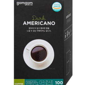 Gomgom Americano Dark Roast, 1g, 100 pieces, 1 piece