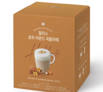 Hollys Walnut Almond Grain Latte 20T, 18g, 20 pieces, 1 box