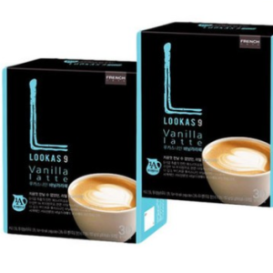 Nanyang Lucas Nine Vanilla Latte 60T (30Tx2), 15g, 30 pieces, 2 pieces