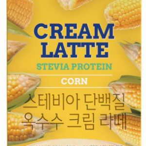 McNulty Coffee Stevia Protein Corn Cream Latte, 20 Pieces, 18g, 1 Piece