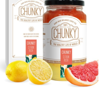 Chunky Homemade Lemon Grapefruit Juice Fruit Juice Ade Tea Blending Tea Citron Rush