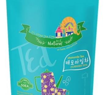 “Chamomile tea Chamomile tea triangle tea bag herbal tea herbal tea, 1g, 50 pieces, 1 piece “