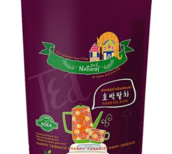 Domestic Old Pumpkin Red Bean Tea 1.5g Biodegradable 50 Tea Bags, 1.5g, 50 Pieces, 1 Piece