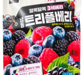 Hojaejun Triple Berry (Frozen), 500g, 1 piece