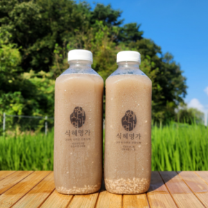 [Sikhye Myeongga] Traditional Handmade Sikhye Unrefined Organic Sugar, 1L, 2ea