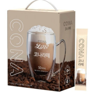 Mocha C&T Kona Latte Coffee Mix 50T [Origin: Indicated in detailed description], 13.5g, 50 pieces, 1 piece