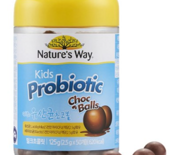 Nature’s Way Kids Probiotic Choco Ball, 125g, 1ea