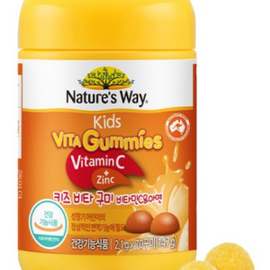 Nature’s Way Kids Vita Gummies Vitamin C & Zinc, 70 Tablets, 1 Count