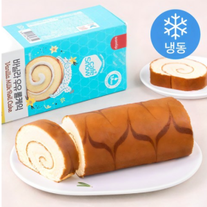 Samlip Vanilla Milk Roll Cake, 430g, 1pc