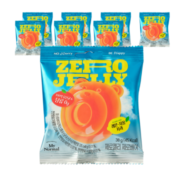 My Normal Sugar Free Zero Jelly Zero Bear 8p, 304g, 1ea