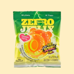 My Normal Zero Jelly Sour Bear 42g X 1 Sour Jelly, 42g, 1ea