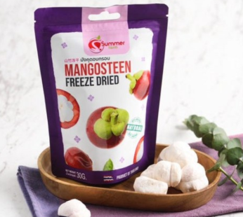 Factory Freeze-dried Mangosteen No Additives 100% Made in Thailand, 30g, 1pc