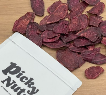 Pekinut Purple Sweet Potato Chips Fried Snacks, 300g, 1pc