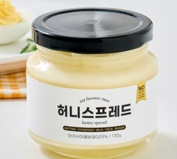 Butter spread jam honey for bread, 130g, 1 piece